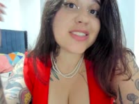 My name is Emma, nice to meet you! I i am 24 years old, I work from own house. I usually speak during my shows ( i can type as well if you prefer it). and by the way my English is very good , If you can